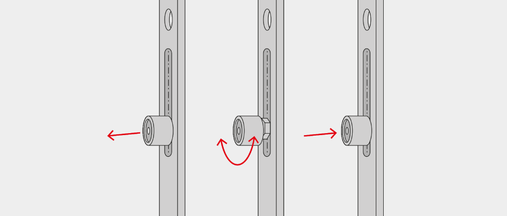 Balkontür Anpressdruck einstellen