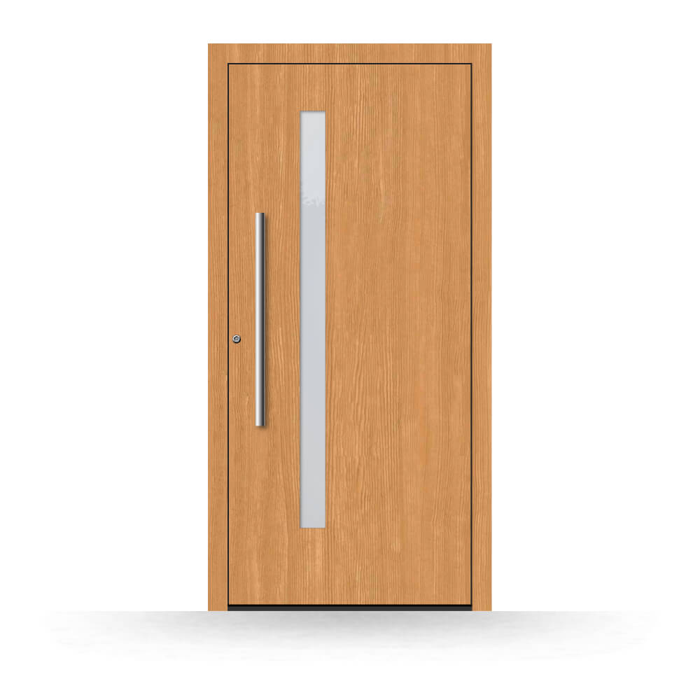 Holzhaustür Bad Vöslau aus Lärchenholz