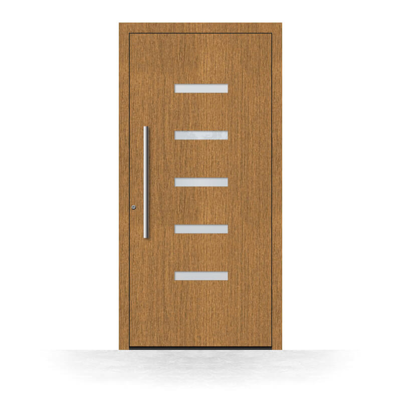 Holzhaustür Brunn aus Eichenholz