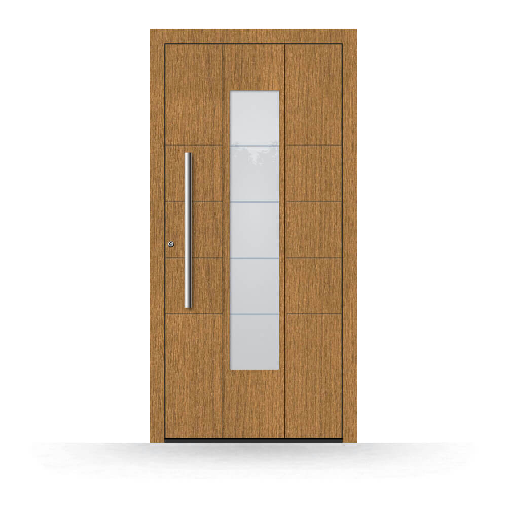 Holzhaustür Feldbach aus Eichenholz