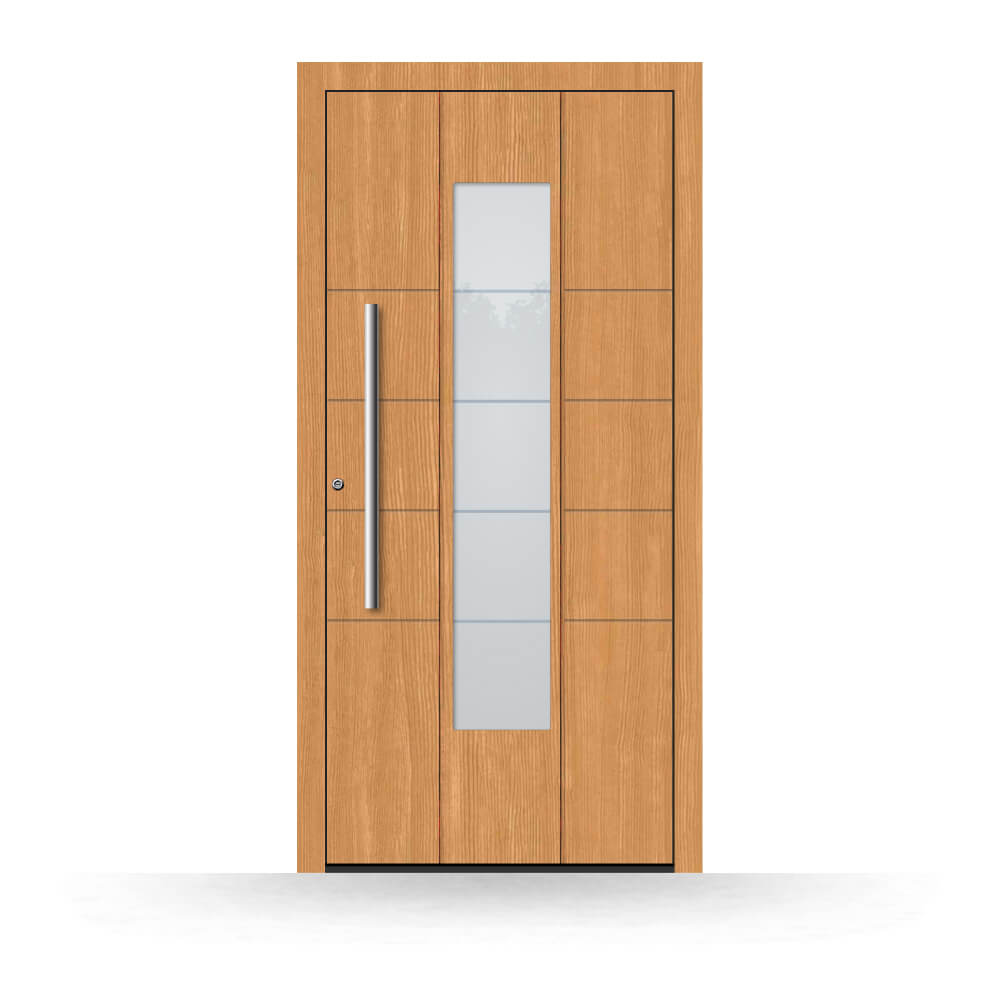 Holzhaustür Feldbach aus Lärchenholz