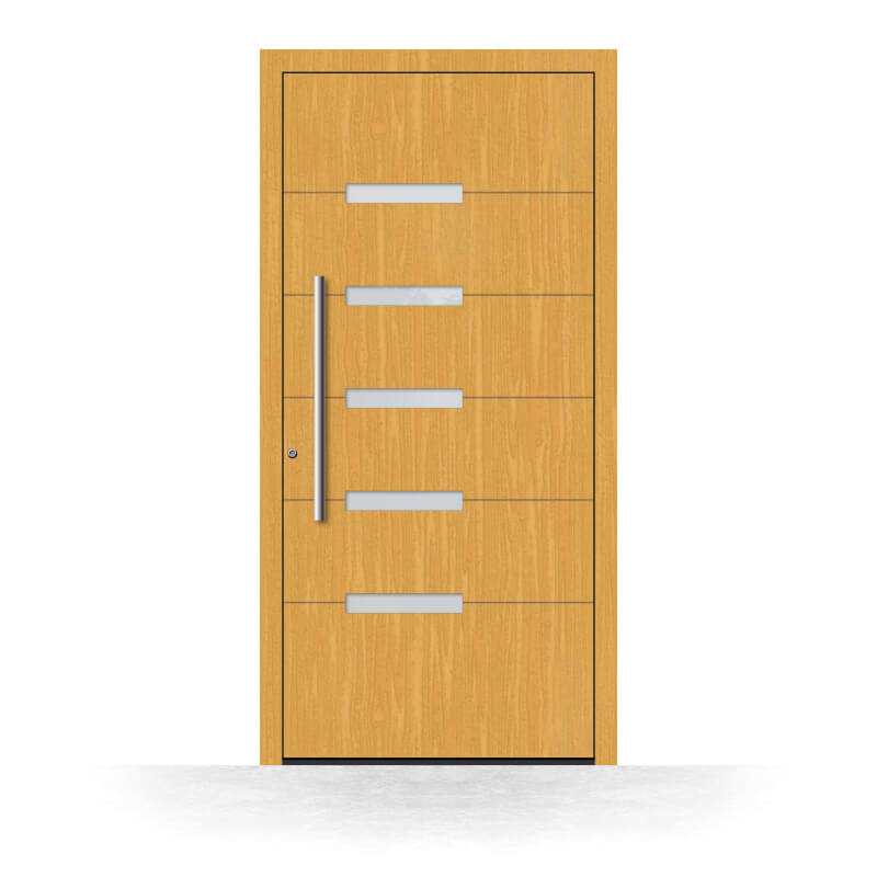 Holzhaustür Modell Götzis Außenansicht