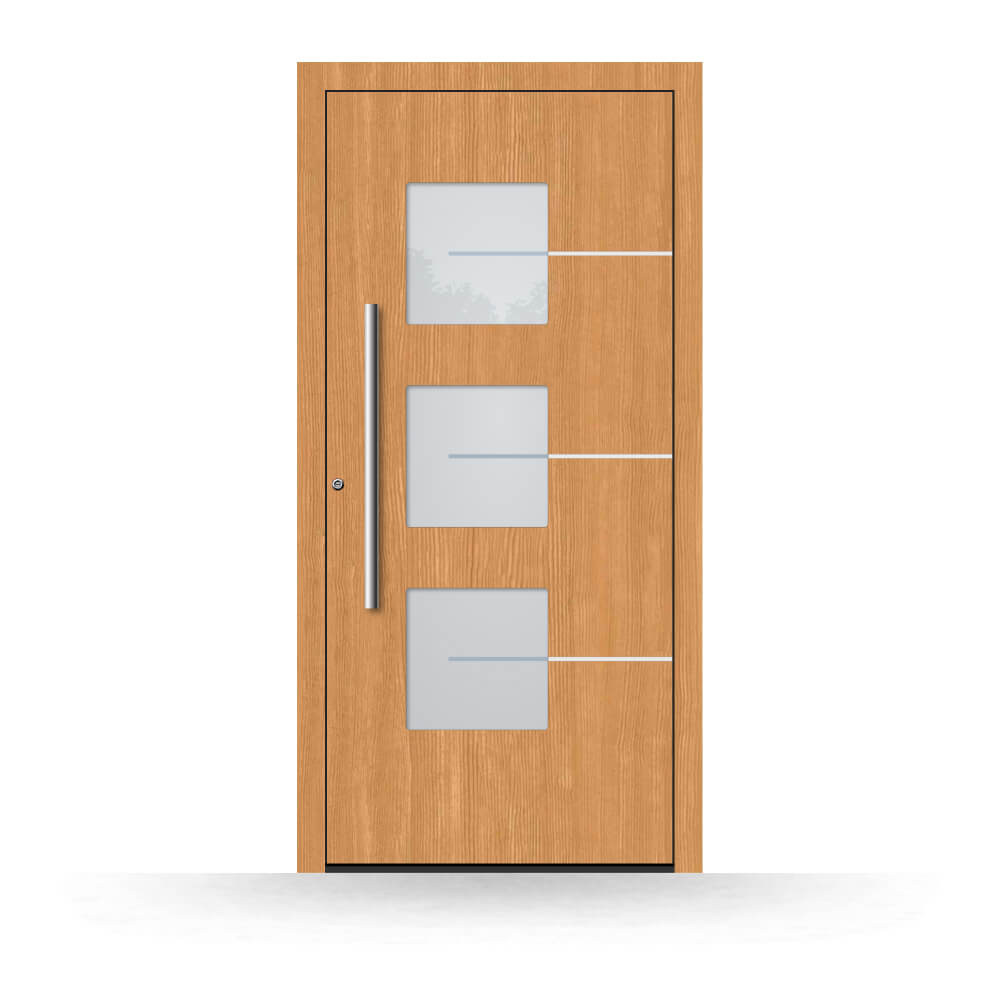 Holzhaustür Hard aus Lärchenholz