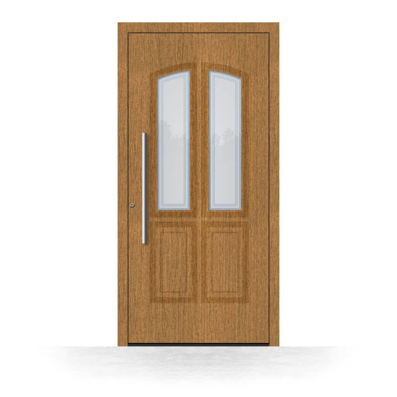 Holzhaustür Korneuburg aus Eichenholz
