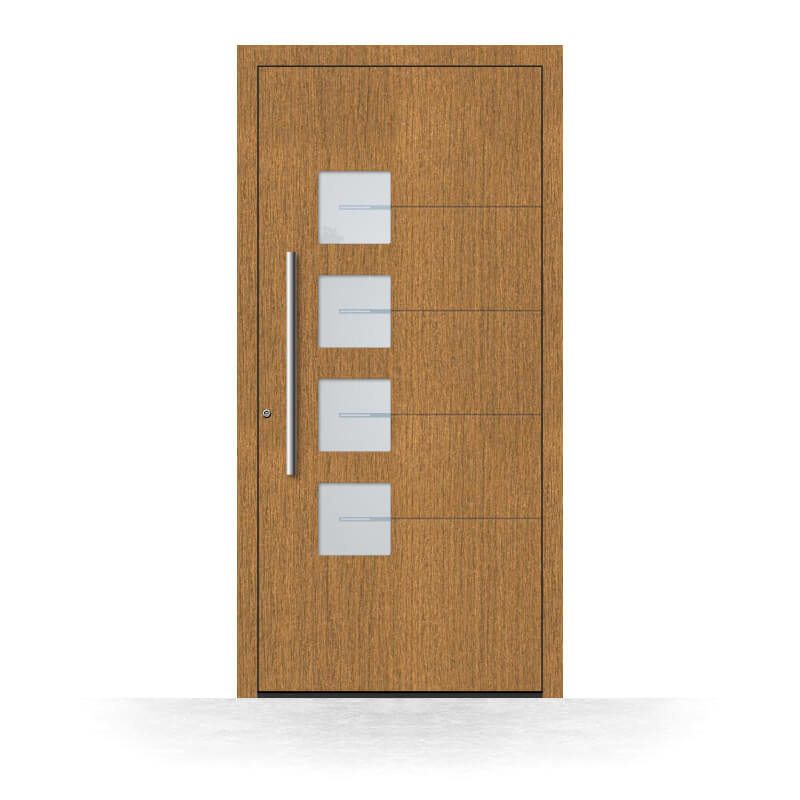 Holzhaustür Neunkirchen aus Eichenholz