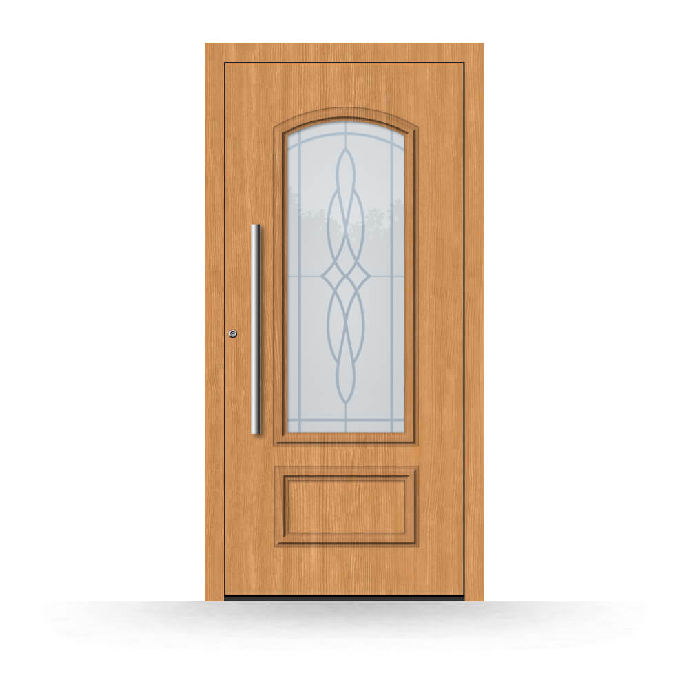 Holzhaustür Sankt Veit aus Lärchenholz