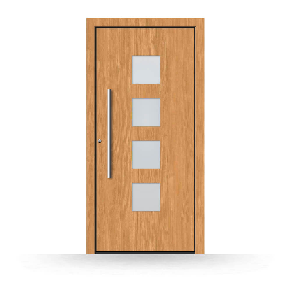 Holzhaustür Trofaiach aus Lärchenholz