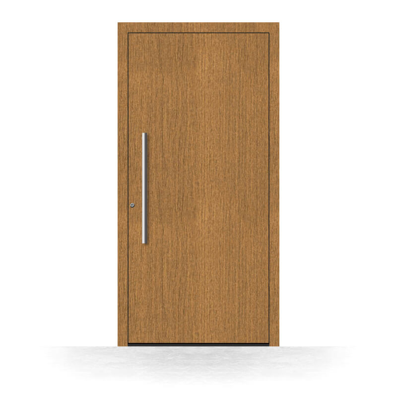 Holzhaustür Wörgl aus Eichenholz