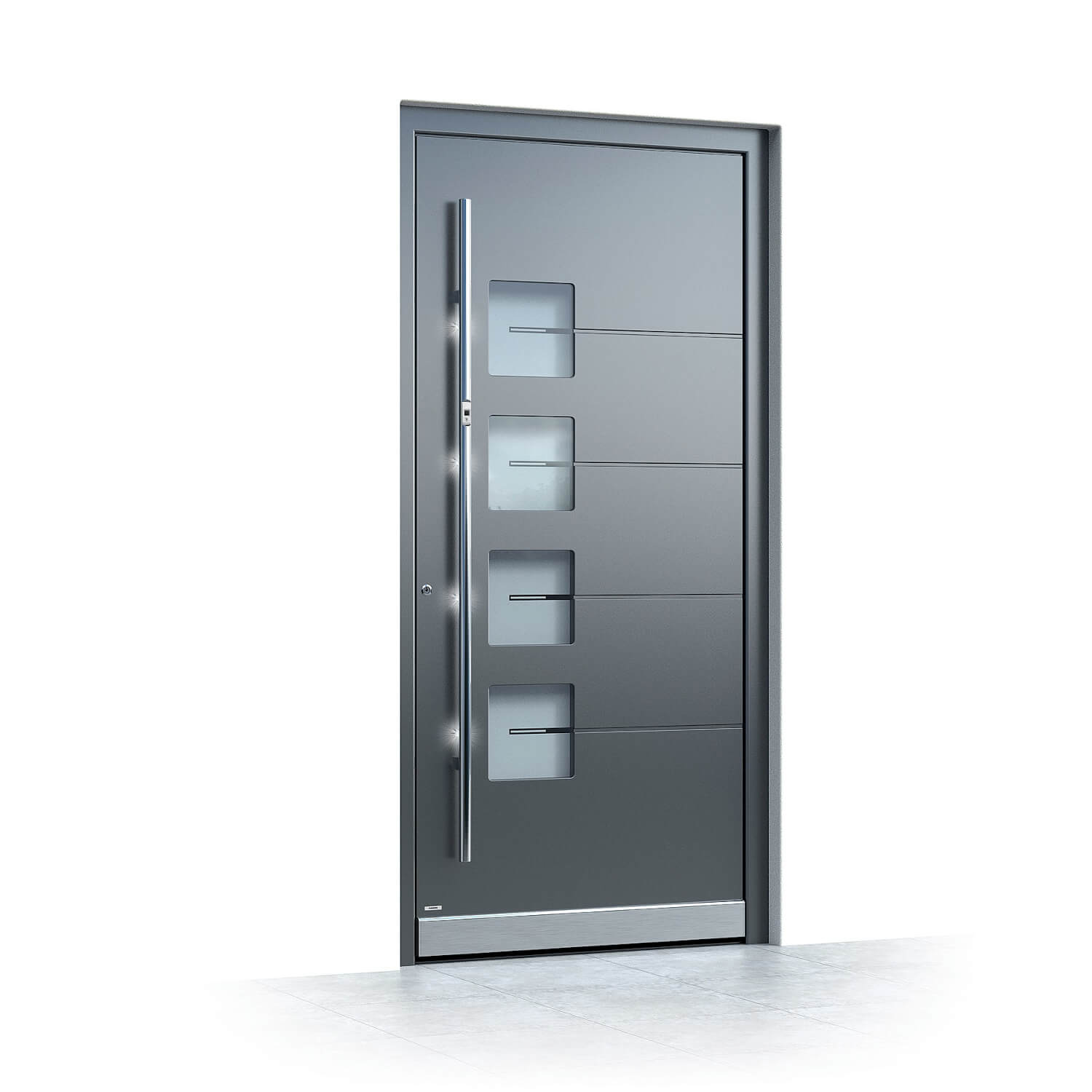 Aluminium Haustür Sankt Pölten in Anthrazit