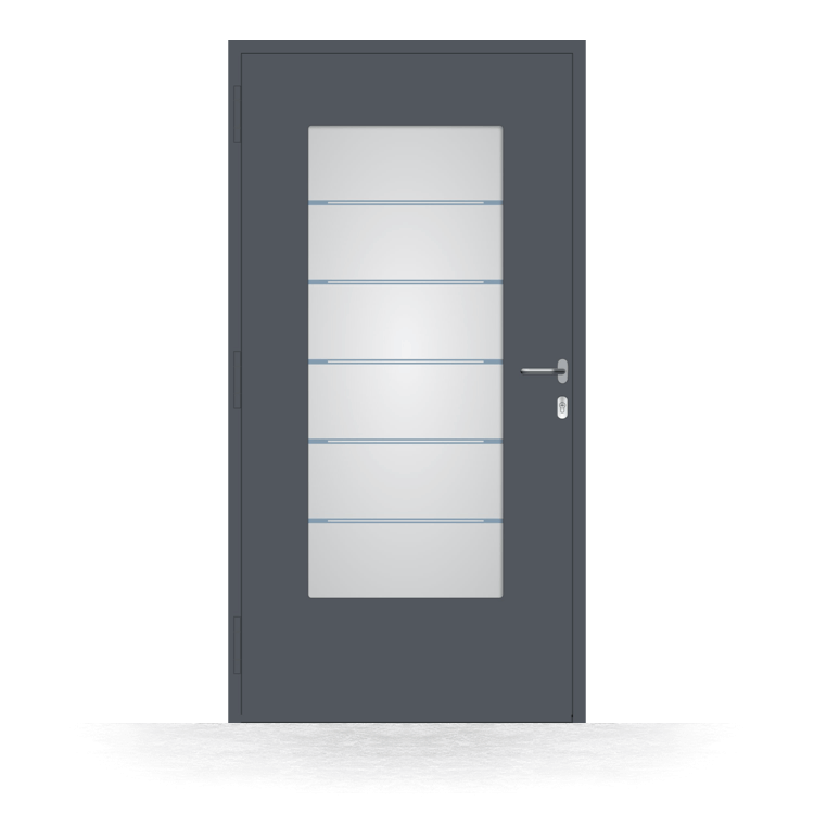 Aluminium Haustür Braunau