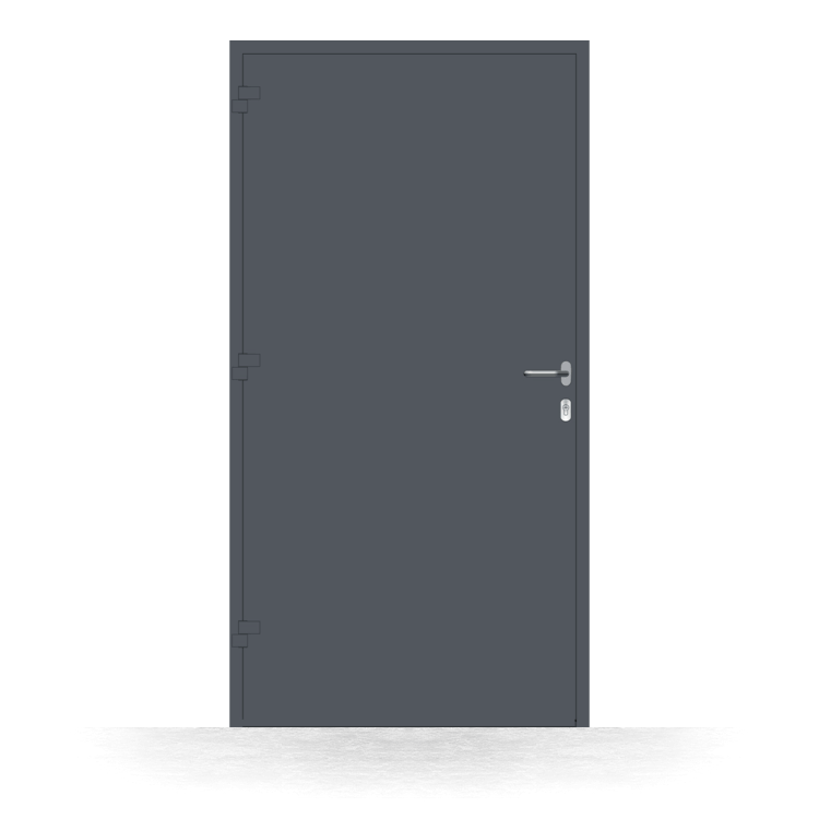 Aluminium Haustür Hall