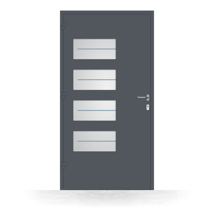 Aluminium Haustür Wels