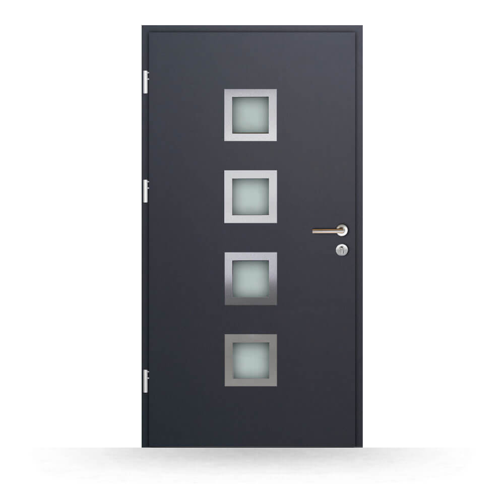 Haustür Stahl Murau von innen