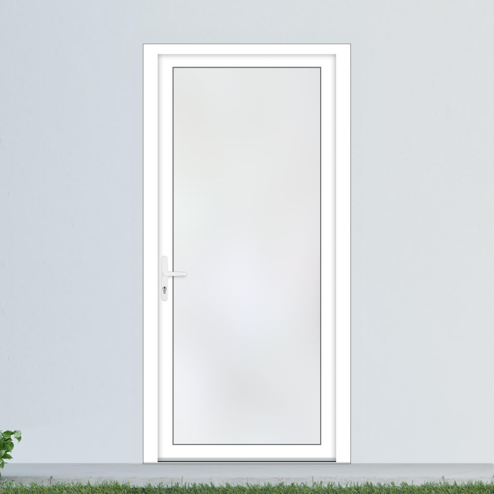 Nebeneingangstür Neuleonding 100x200 cm Außenansicht