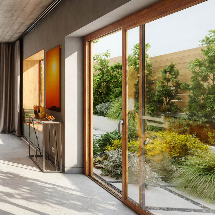 Schiebetür aus Holz Schiebetür aus Holz