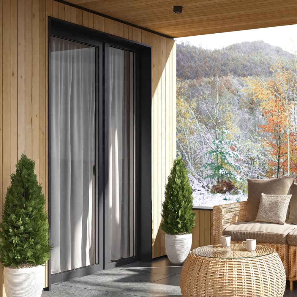 Einbausituation Balkon