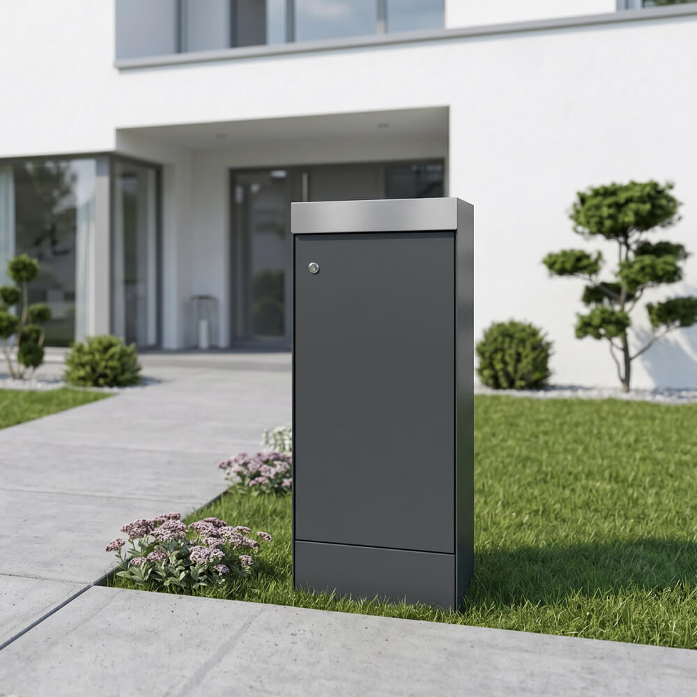 Paketbox am Eingang