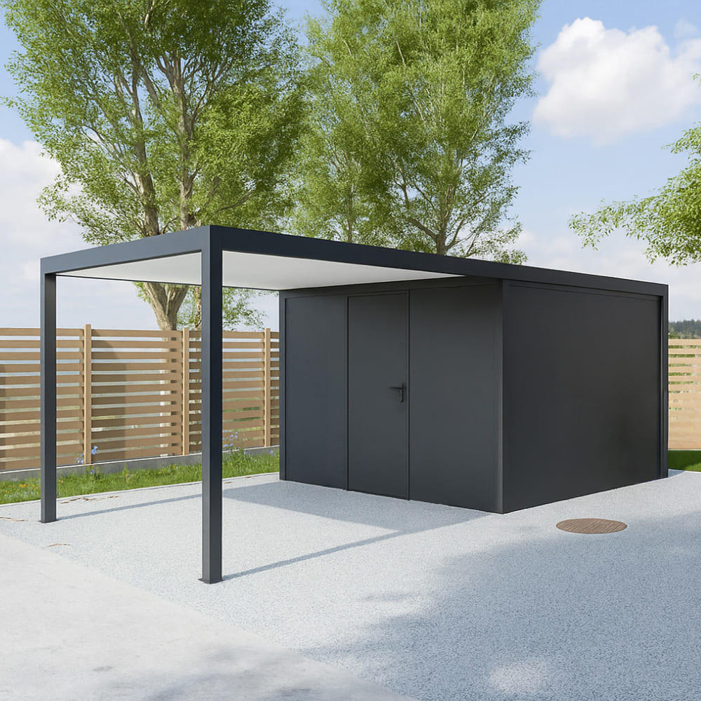 Carport mit Abstellraum Carport mit Abstellraum