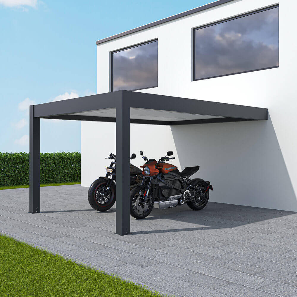 Carport 4 x 3 m Einbau