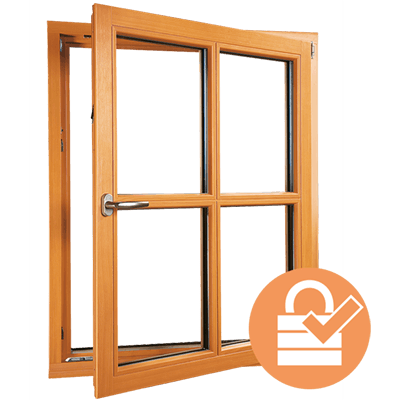 Holzfenster Sicherheit