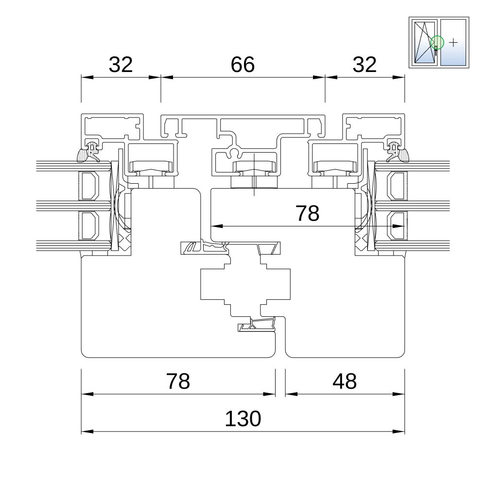 Plano Stulpdetail