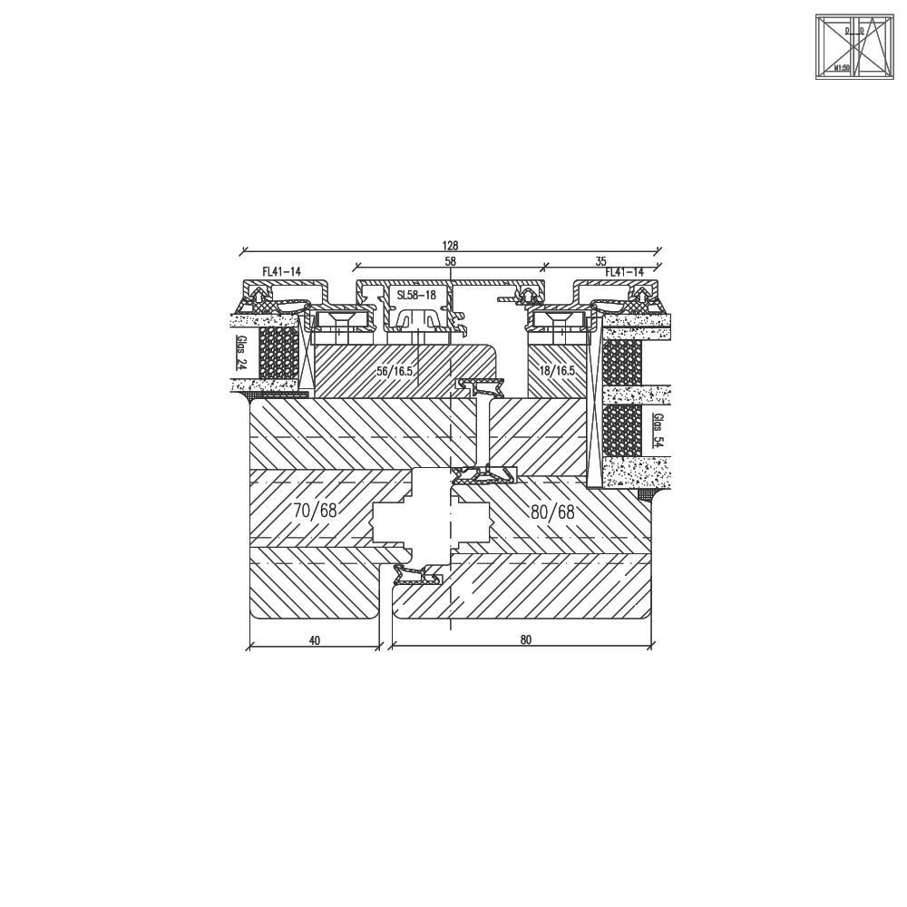 Plano Stulpdetail