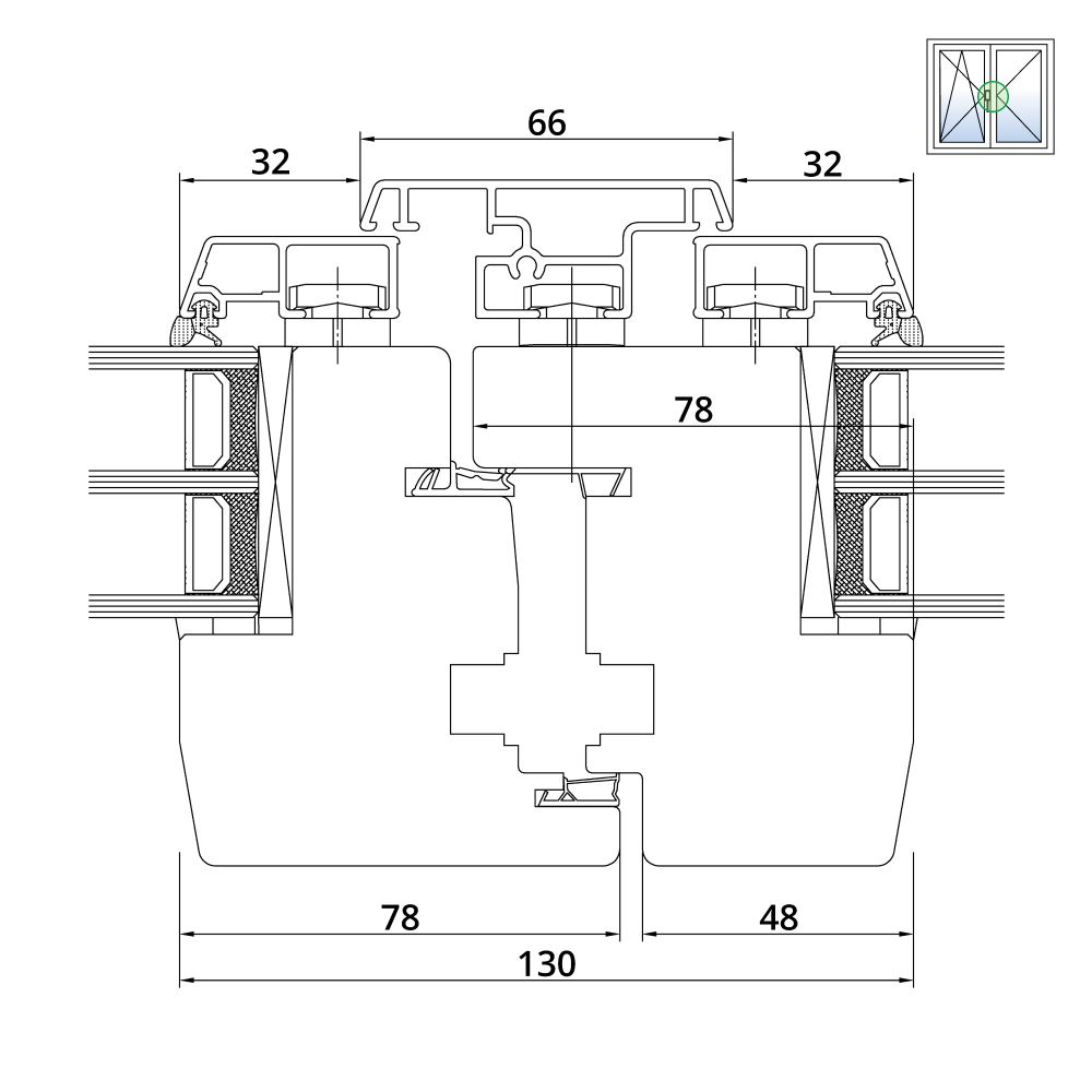 Idealu Classicline IV 92 Stulp