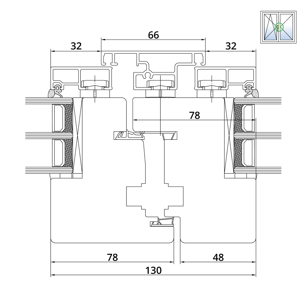 Idealu Design IV 92 Stulp