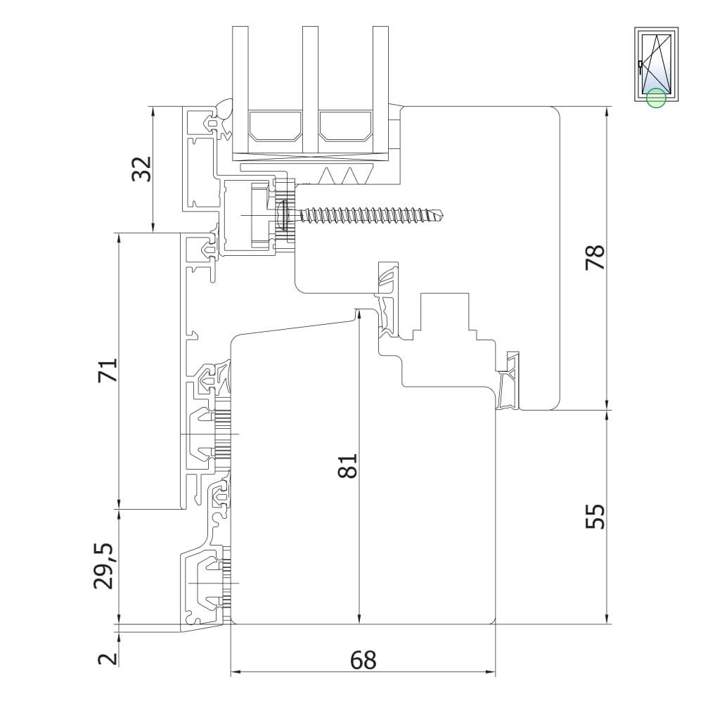 Plano Profilschnitt