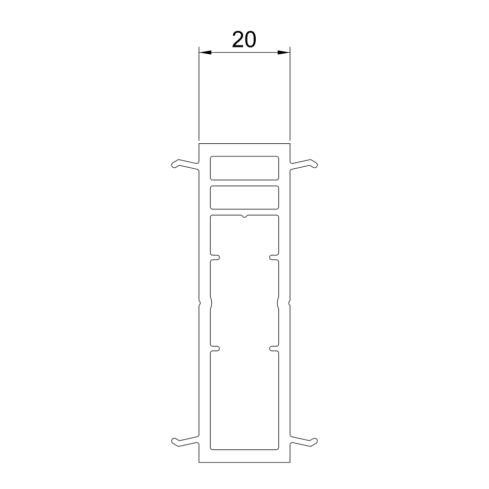 70 AD Fenster & Balkontür Kopplung 20 mm 70 AD Fenster & Balkontür Kopplung 20 mm