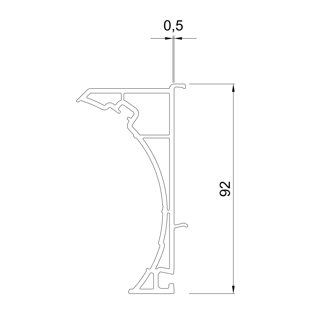 82 MD Fenster & Balkontür Rundkopplung 82 MD Fenster & Balkontür Rundkopplung
