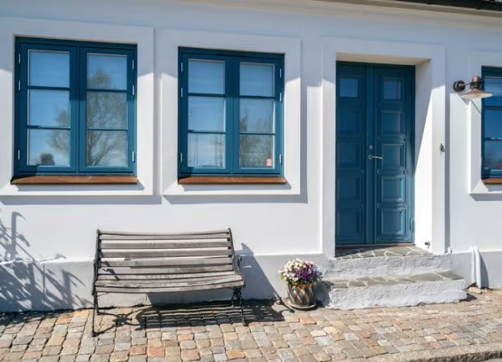 Blaue Fenster
