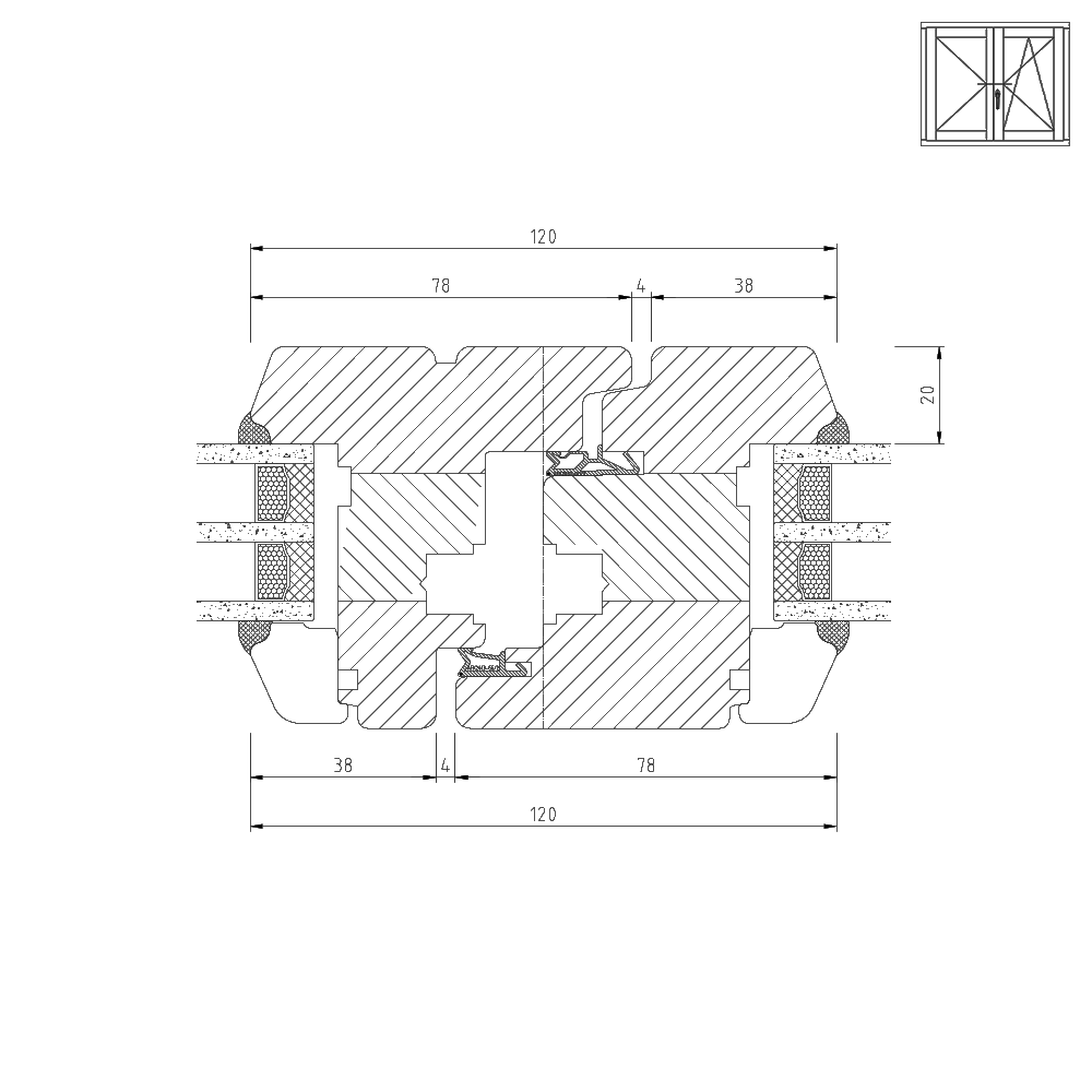 Holz-iv78-Stulpdetail