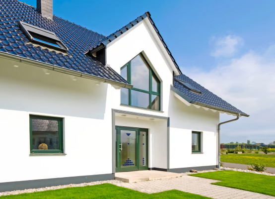 Grüne Fenster
