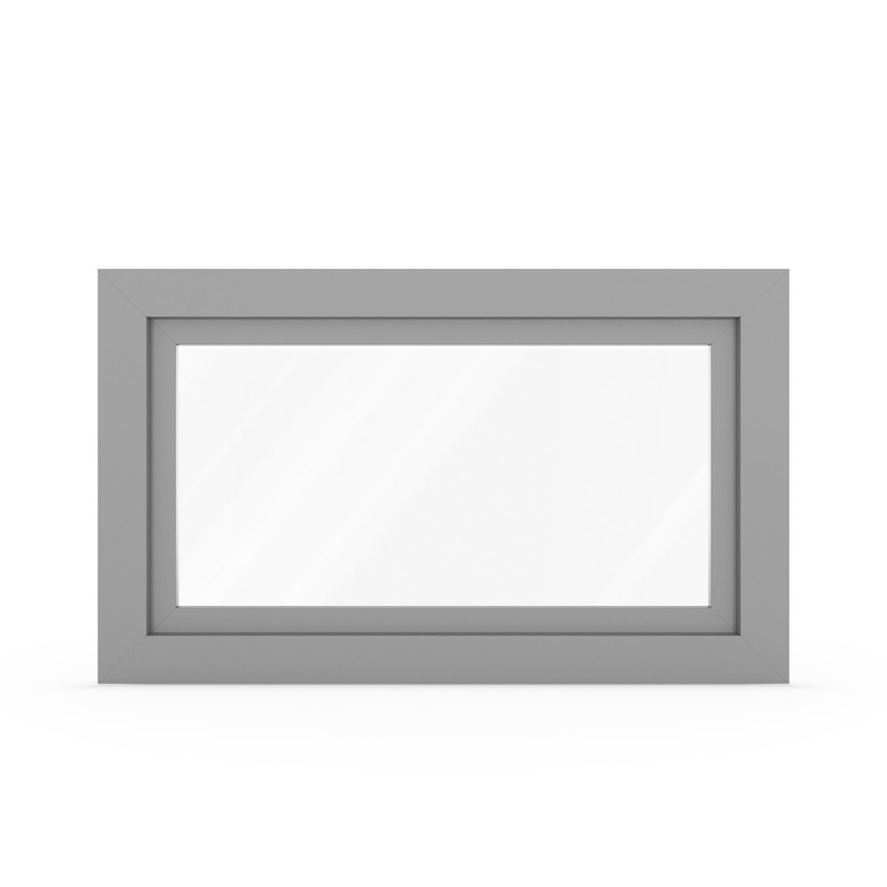Kellerfenster Grau