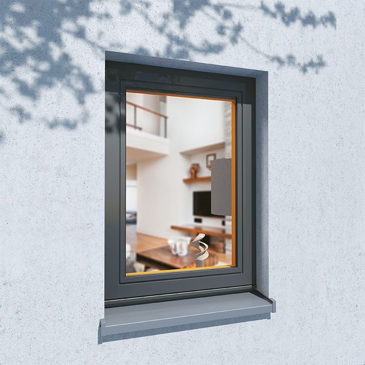 Plano Fenster Einbausituation außen