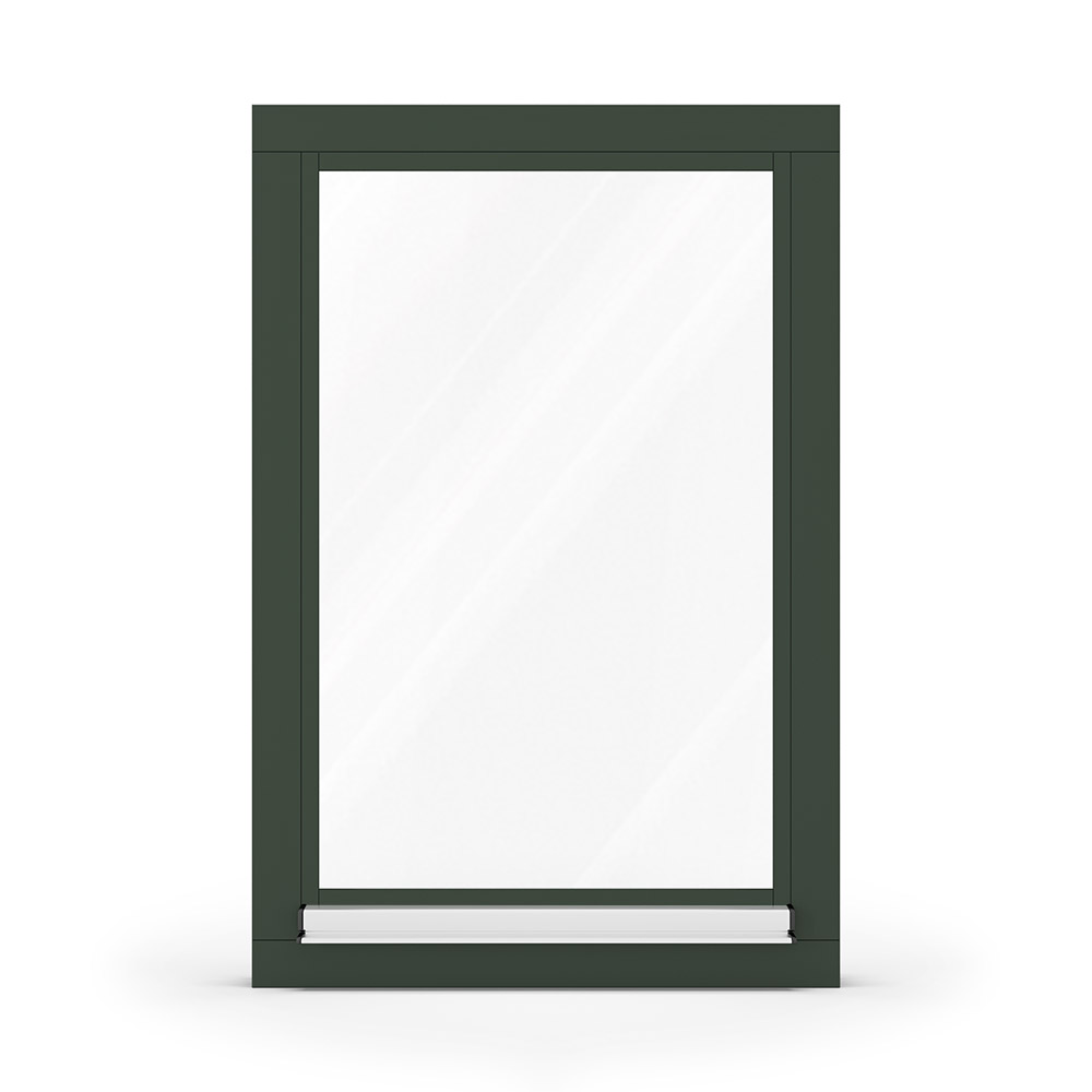 Fenster Tannengrün