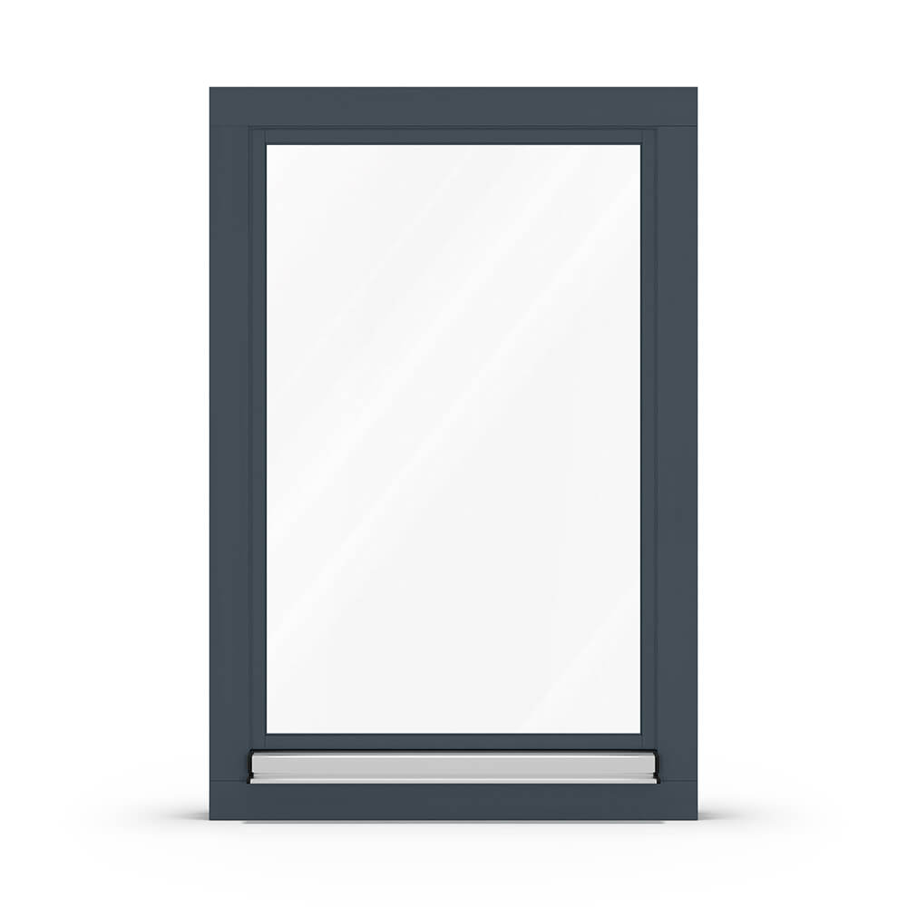 Fenster Graublau