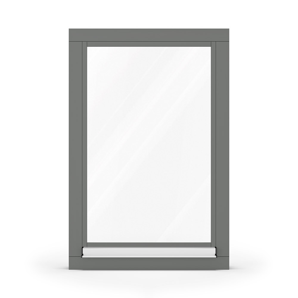 Fenster Mausgrau