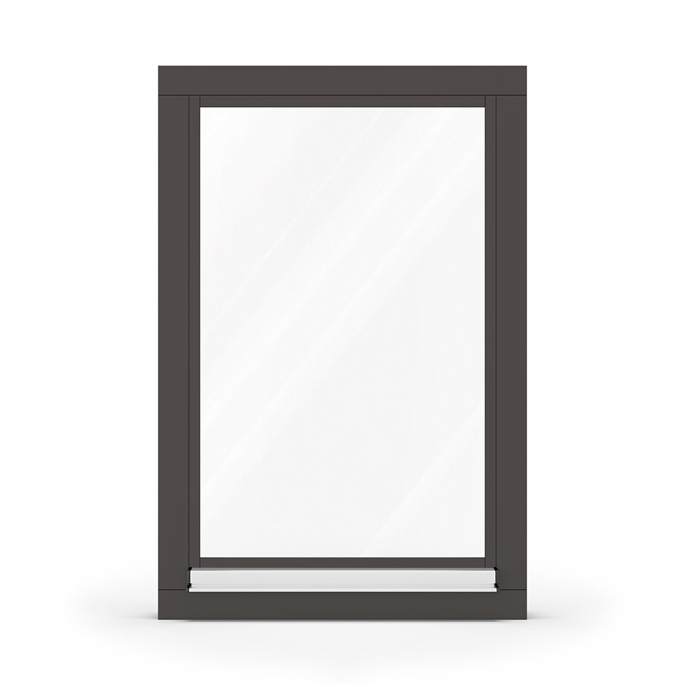 Fenster Graubraun