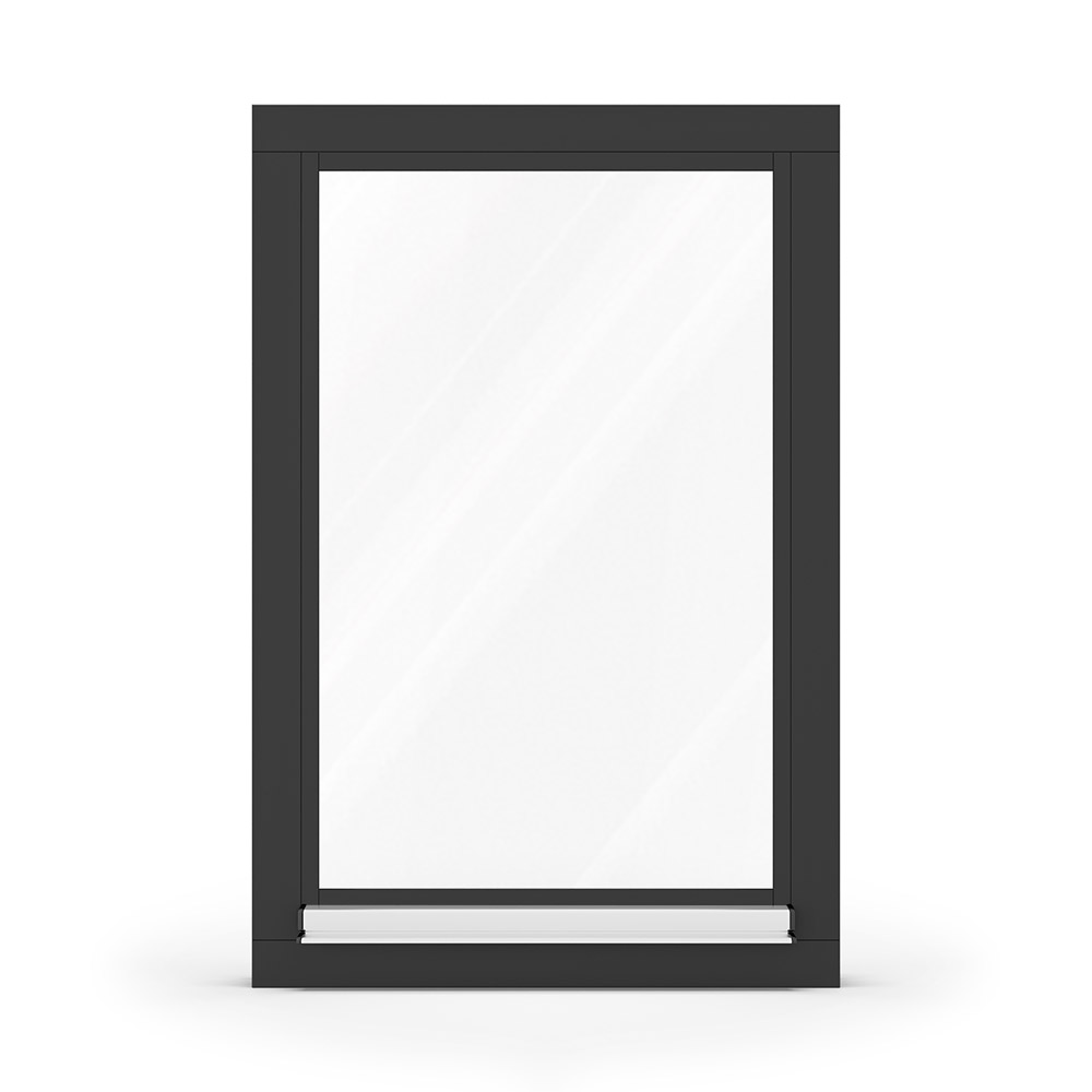 Holzfenster Schwarz