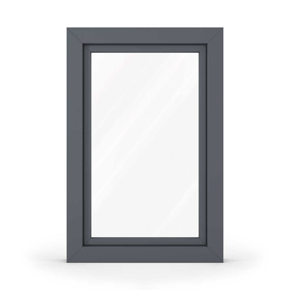 Fenster Schiefergrau