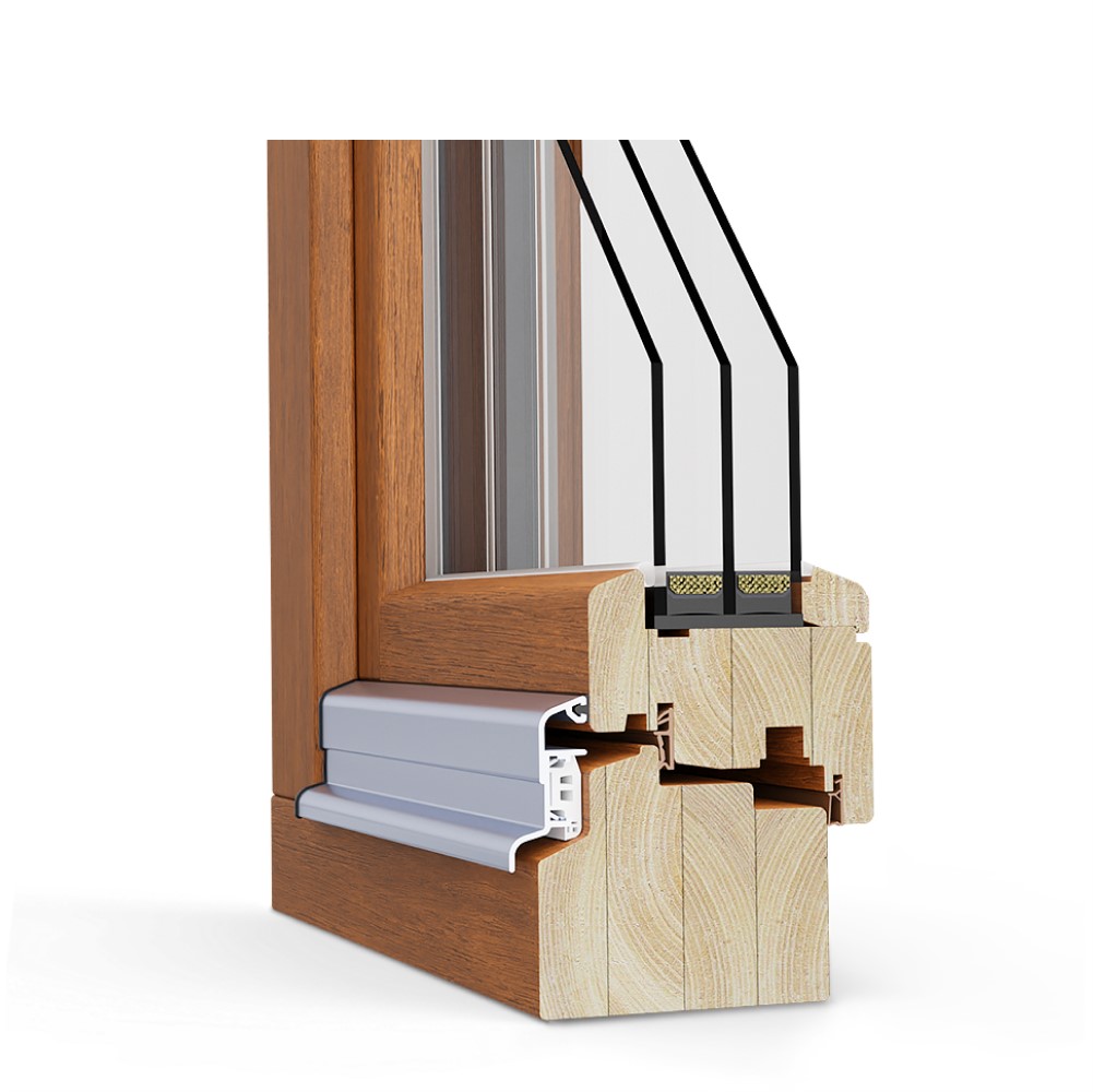 Fensterprofil Holz: Classic IV 92