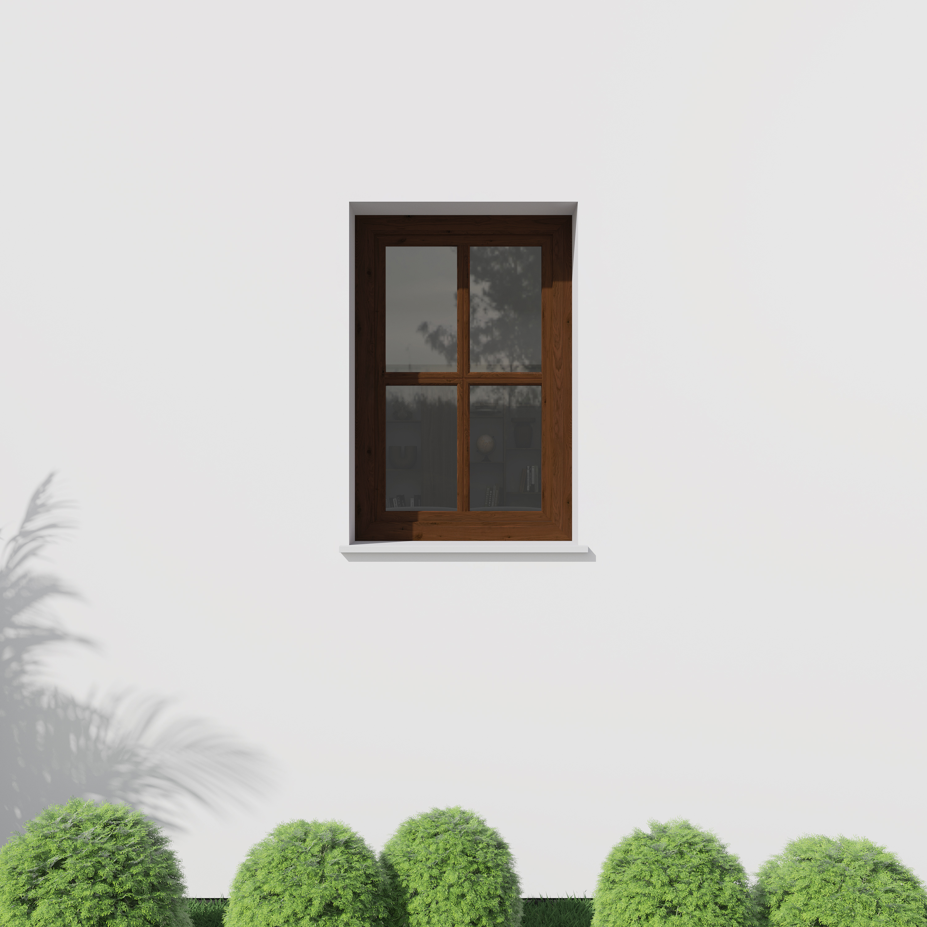 Kunststofffenster - Einbausituation Außenansicht