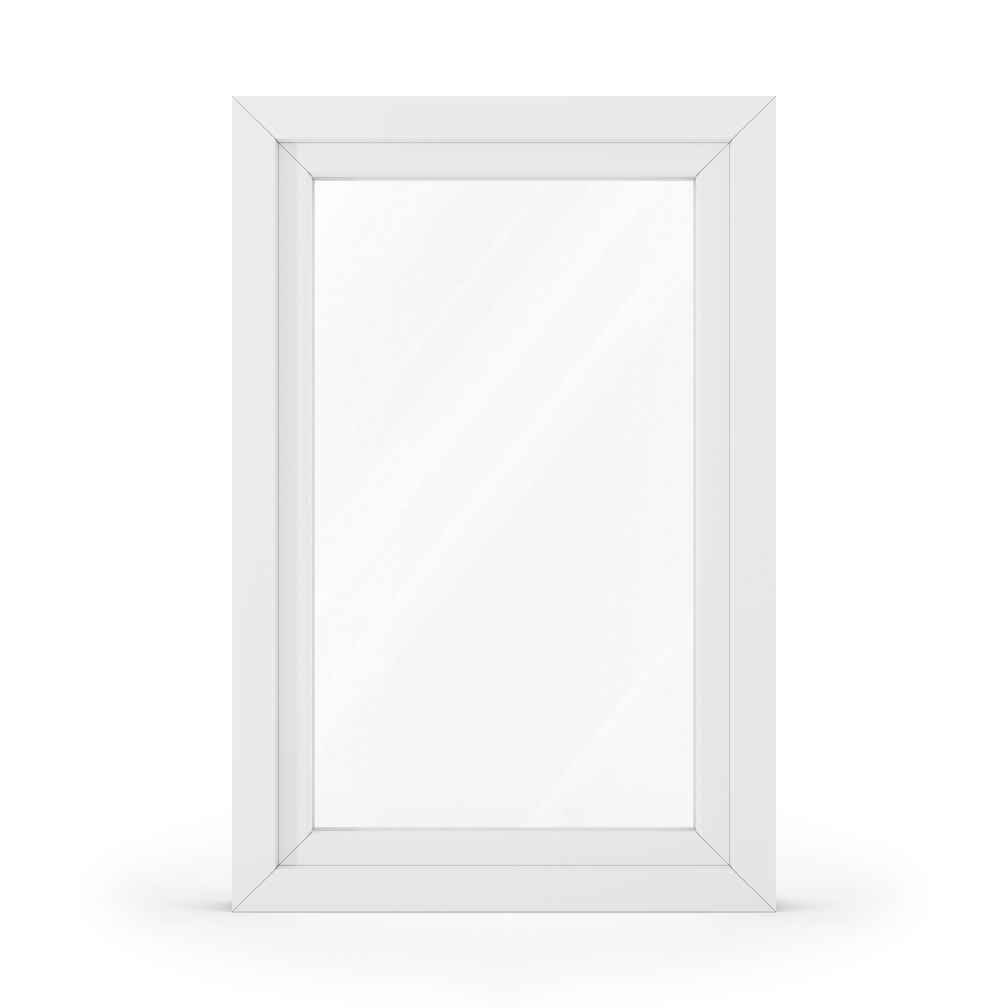 Kunststoff-Alu-Fenster in Weiß