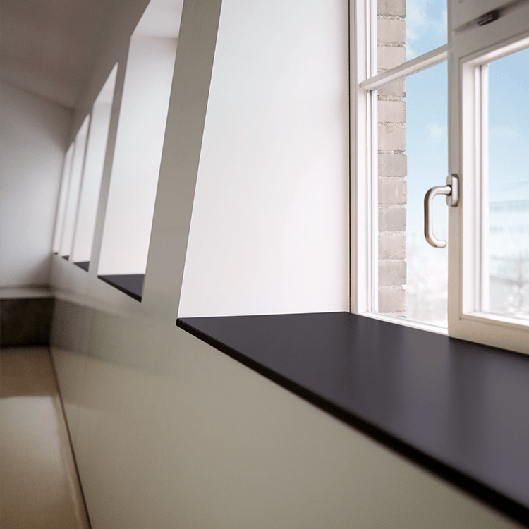 Innenfensterbänke Einbausituation