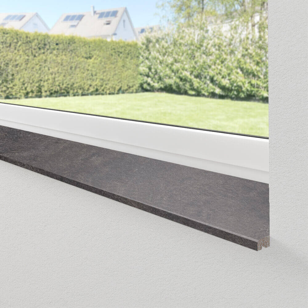 Werzalit compact in Schiefer grau