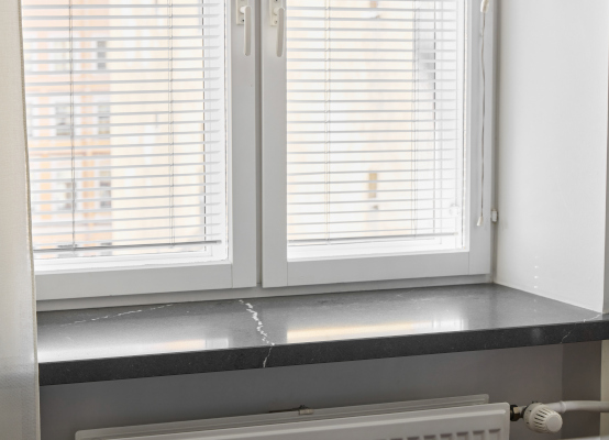 Fensterbank Dunkel Einbausituation