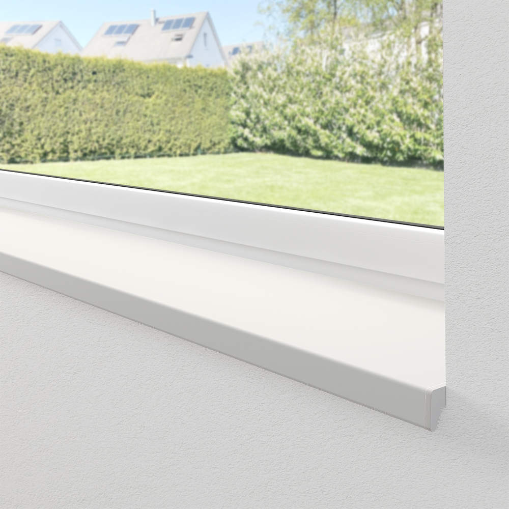 Kunststoff Fensterbank Weiß