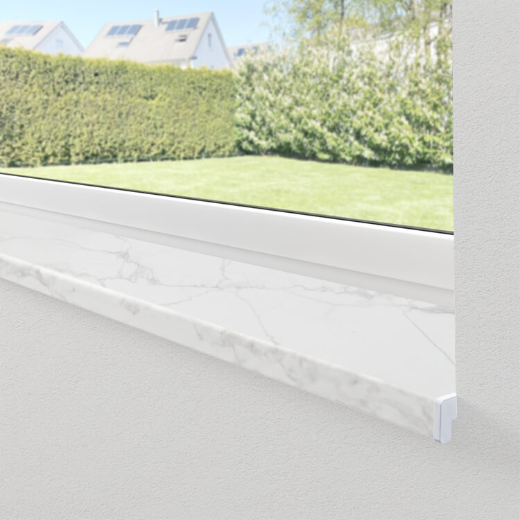 Fensterbank innen in Marmor-Optik